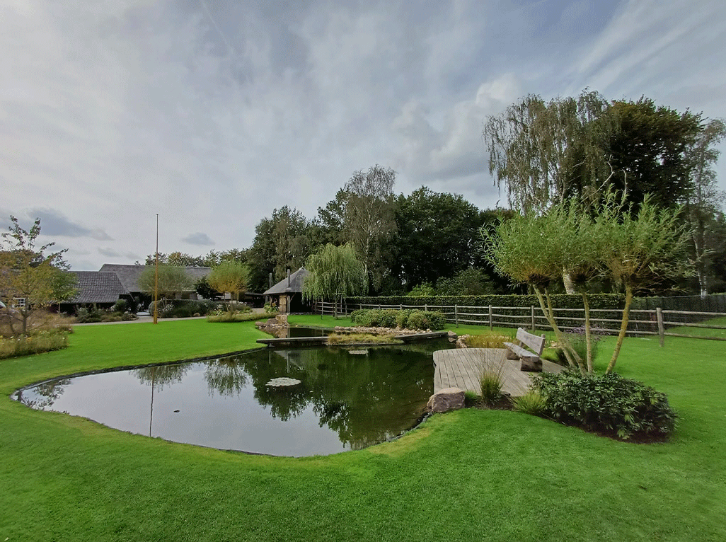 Aanleg vijver Siervijver aanleggen