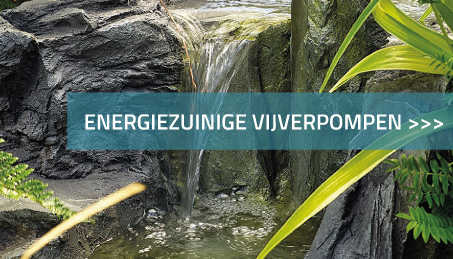 Energiezuinige vijverpompen