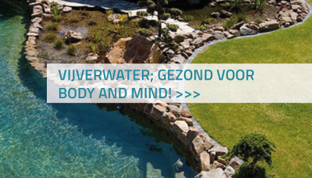 Vijverwater; gezond voor body en mind!