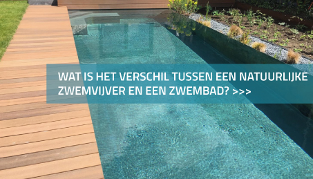 Wat is het verschil tussen een natuurlijke zwemvijver en een zwembad?