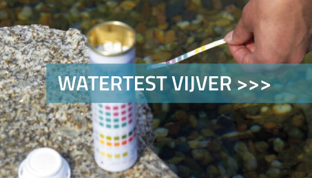 Watertest vijver